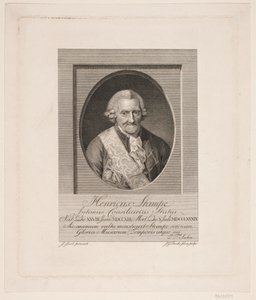 Henrik Stampe by Johan Georg Preisler