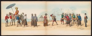Masquerade of the Delft Students, 1857 (Plate 6)
