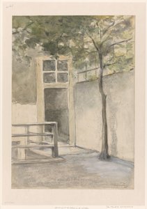 View of a Courtyard from the Artist
