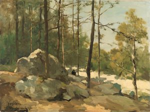 Wooded View near Barbizon