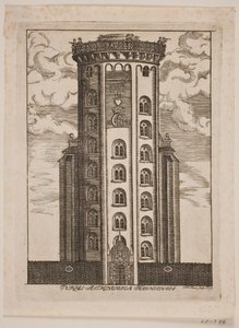 Round Tower by Johan Herman Thiele