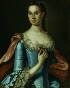 Mrs. William Carmichael by Johan Hesselius