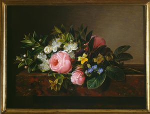 J.L. Jensen, Still Life with Roses