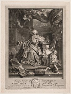 Cardinal de Bouillon by Johan Martin Preisler
