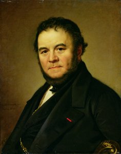 Portrait of Marie Henri Beyle, known as Stendhal