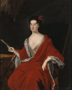 Portrait of Catherine Opalinska, Queen of Poland by Johan Starbus