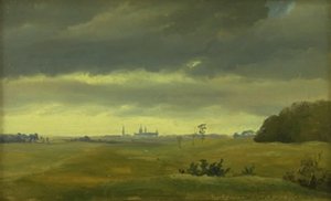 A View of Frederiksborg from Hestehaven