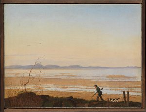 An Evening beside Lake Arresø by Johan Thomas Lundbye