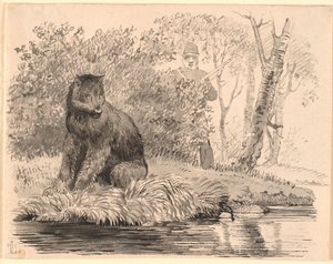 The Bear by Johan Thomas Lundbye