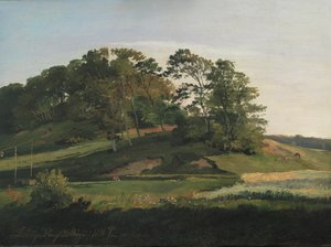 Wooded Hills at Sørupvang by Johan Thomas Lundbye