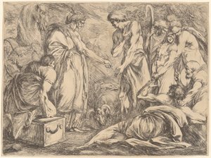 Joseph Is Sold by His Brothers by Johan Tobias Sergel