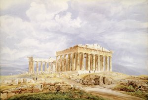 The Parthenon, Athens by Johan Wolfensberger