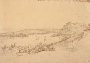 Ehrenbreitstein Fortress by Johann Adam Klein