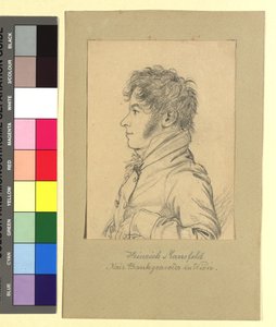 Heinrich Josef Mansfeld (1785-1866), Engraver and Etcher by Johann Adam Klein