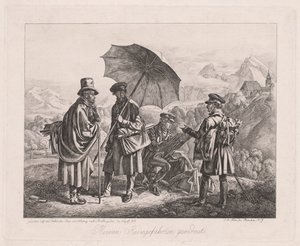 The Artists on Their Journey, 1819