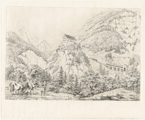 The Georgenberg in Tyrol by Johann Adam Klein