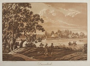 View of Dutzendteich near Nuremberg by Johann Adam Klein