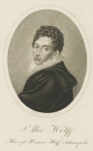 Portrait of Pius Alexander Wolff 1782-1828, ca 1820