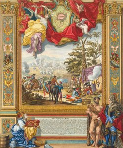 Siege of Mons by the Allied Troops in 1709, early 18th century