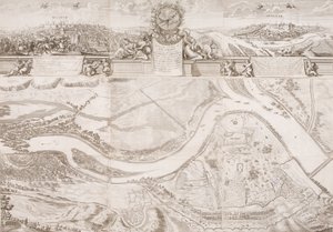Fortress and City of Belgrade by Johann Baptist Gumpp