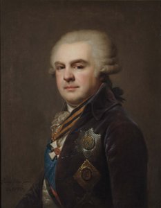 Portrait of Count Alexander Nikolayevich Samoylov by Johann Baptist Lampi the Younger
