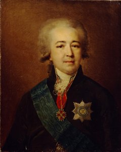 Portrait of Prince Alexander Kurakin 1752-1818 by Johann Baptist von Lampi the Elder