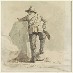 Resting Boy, Seen from the Back