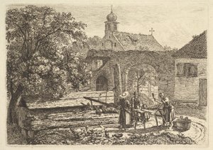 Laundress at an Artesian Well