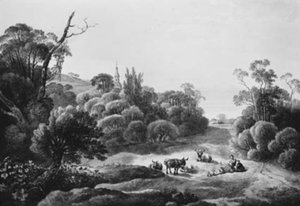 Landscape with Cattle and Shepherd Couple