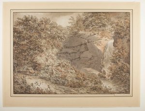 Landscape by Johann Christian Reinhart