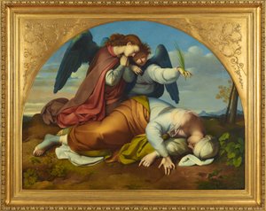 The Dead Saint Cecilia (Roman Version) by Johann Evangelist Scheffer von Leonhardshoff