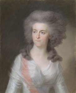 Frederika Sophia Wilhelmina (Wilhelmina; 1751-1820), Princess of Prussia, Wife of Prince Willem V by Johann Friedrich August Tischbein