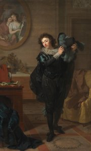 Mr Chatelain (?) in Costume by Johann Friedrich August Tischbein