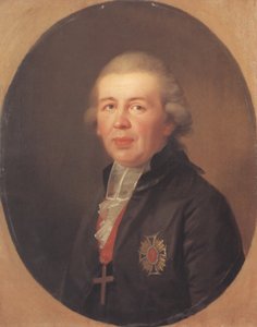 Karl Theodor von Dalberg, Archbishop and Elector of Mainz, Grand Duke of Frankfurt by Johann Friedrich August Tischbein