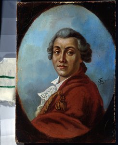 Portrait of the Poet Alexander Sumarokov by Johann Friedrich August Tischbein