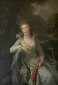 Portrait of Jacoba Margaretha Maria Boreel ( -1816) by Johann Friedrich August Tischbein