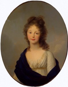 Portrait of Queen Louise of Prussia by Johann Friedrich August Tischbein