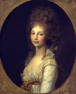 Princess Friederike of Prussia by Johann Friedrich August Tischbein
