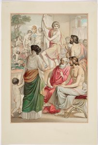 The Painter Zeuxis Presenting His Centaur Painting