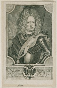 John Churchill Duke of Marlborough by Johann Georg Mentzel