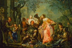 The Pleasures of the Seasons: Autumn by Johann Georg Platzer