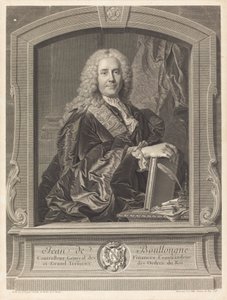 Jean de Boullongne by Johann Georg Wille after Hyacinthe Rigaud