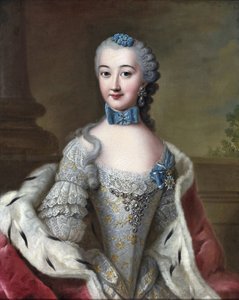 Duchess Marie Sophie Wilhelmine of Württemberg-Oels by Johann Georg Ziesenis