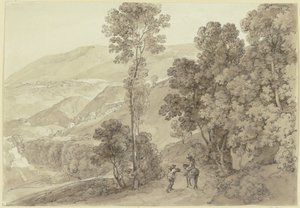 Area near Subiaco by Johann Georg von Dillis