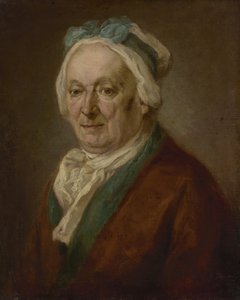 Portrait of a Man with Nightcap by Johann Georg von Edlinger