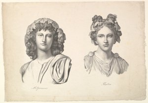 Melpomene and Thalia