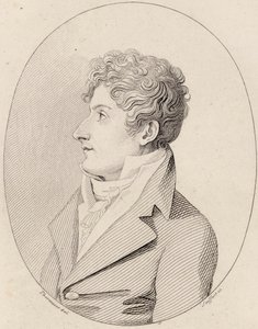 Portrait of the Composer Francesco Morlacchi by Johann Gottlob Seyffert