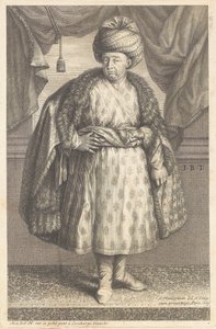 Portrait of Jean-Baptiste Tavernier by Johann Hainzelmann