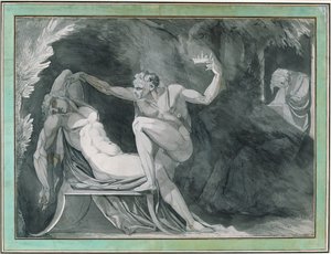 Danish King Is Poisoned in His Sleep by His Brother by Johann Heinrich Füssli