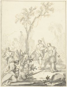 Allegorical Representation by Johann Heinrich Keller (II)